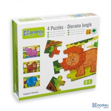 PUZZLES-ANIMAIS DA SELVA